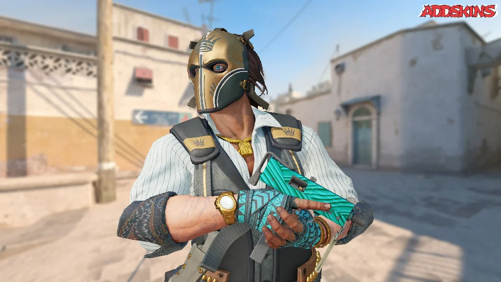 MAC-10 | Malachite pose-2