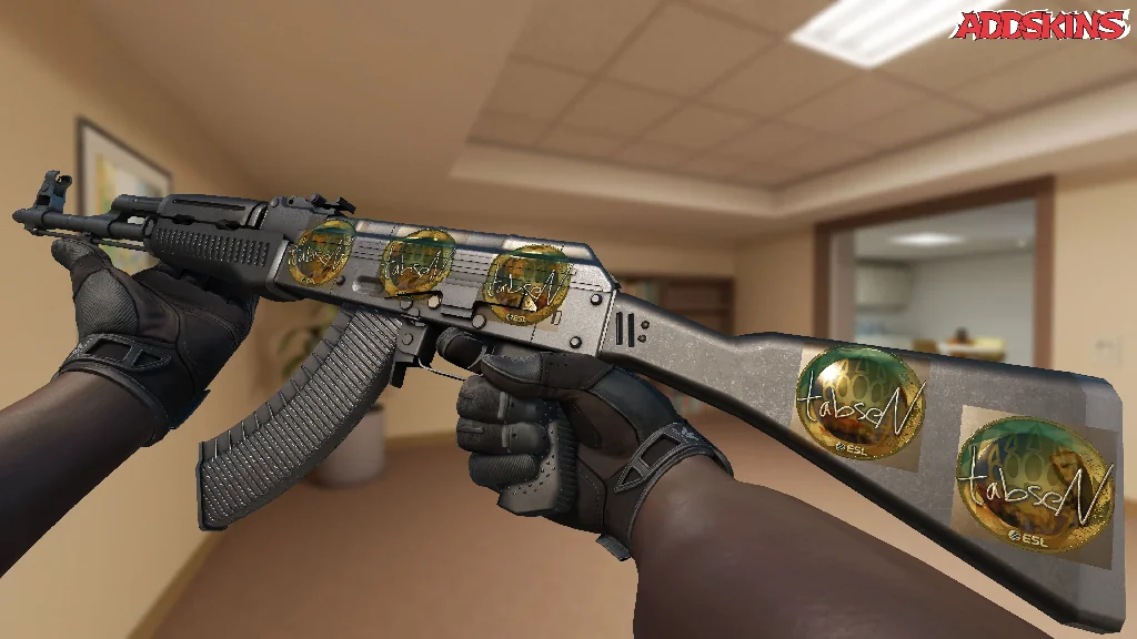 Sticker | tabseN (Gold) | Katowice 2019 inspecting
