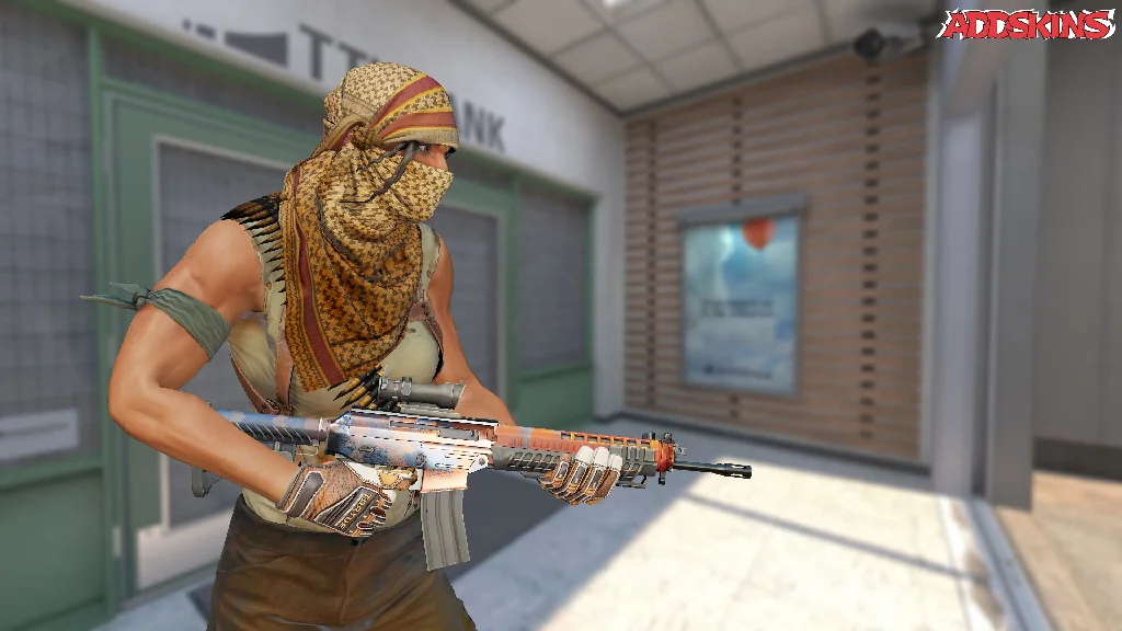 SG 553 | Danger Close pose-3