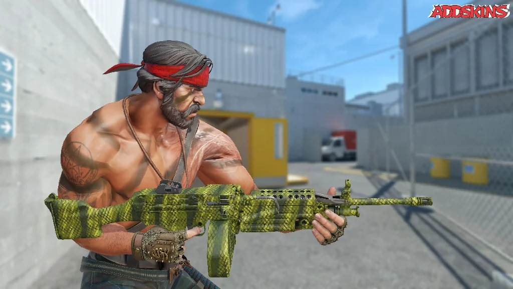 M249 | Gator Mesh pose-3