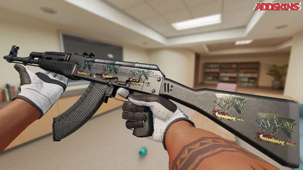 Sticker | afro (Gold) | Shanghai 2024 inspecting