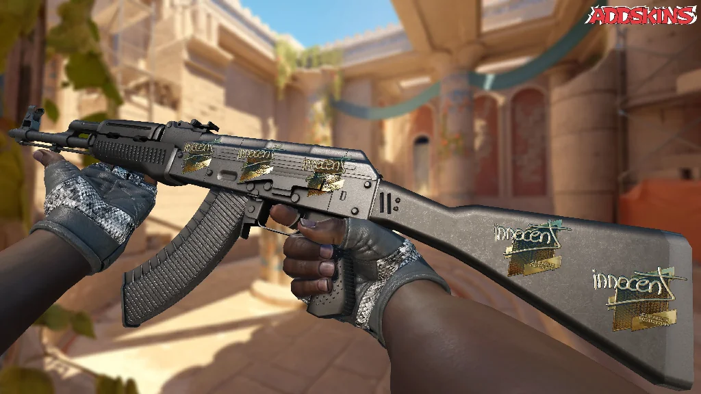 Sticker | innocent (Gold) | Boston 2018 inspecting