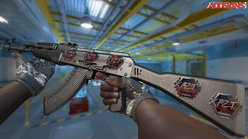 Sticker | Xizt (Foil) | London 2018 inspecting