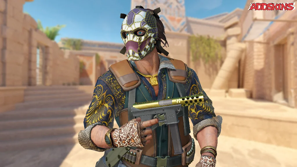 Tec-9 | Brass pose-1