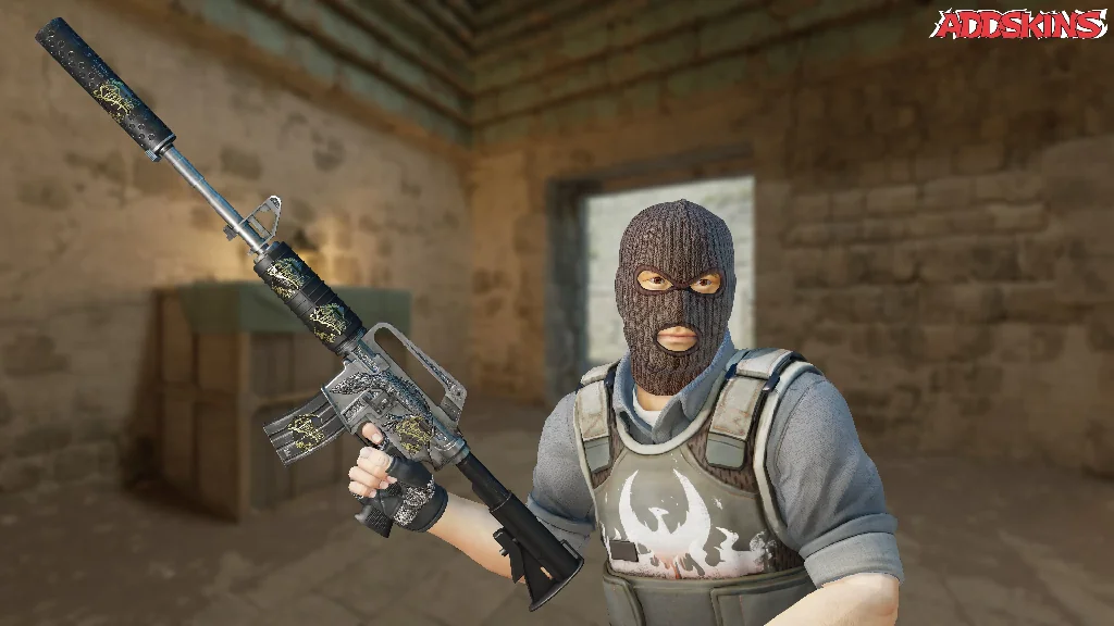 Sticker | s1mple (Gold) | Rio 2022 pose-2