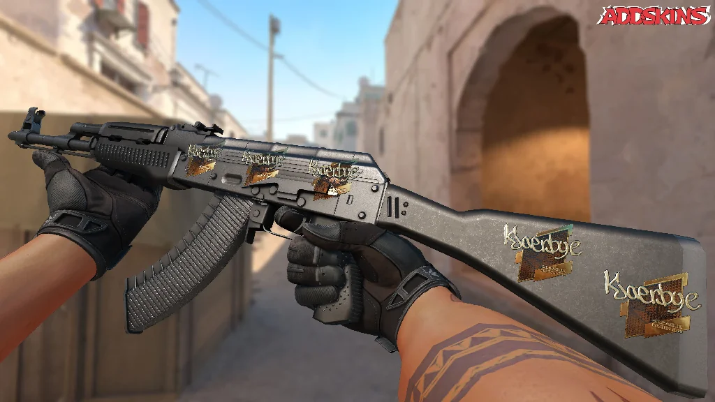 Sticker | Kjaerbye (Gold) | Boston 2018 inspecting