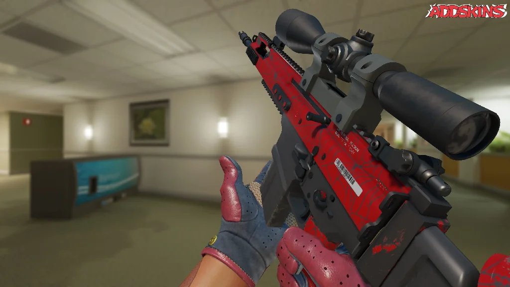 SCAR-20 | Crimson Web reloading