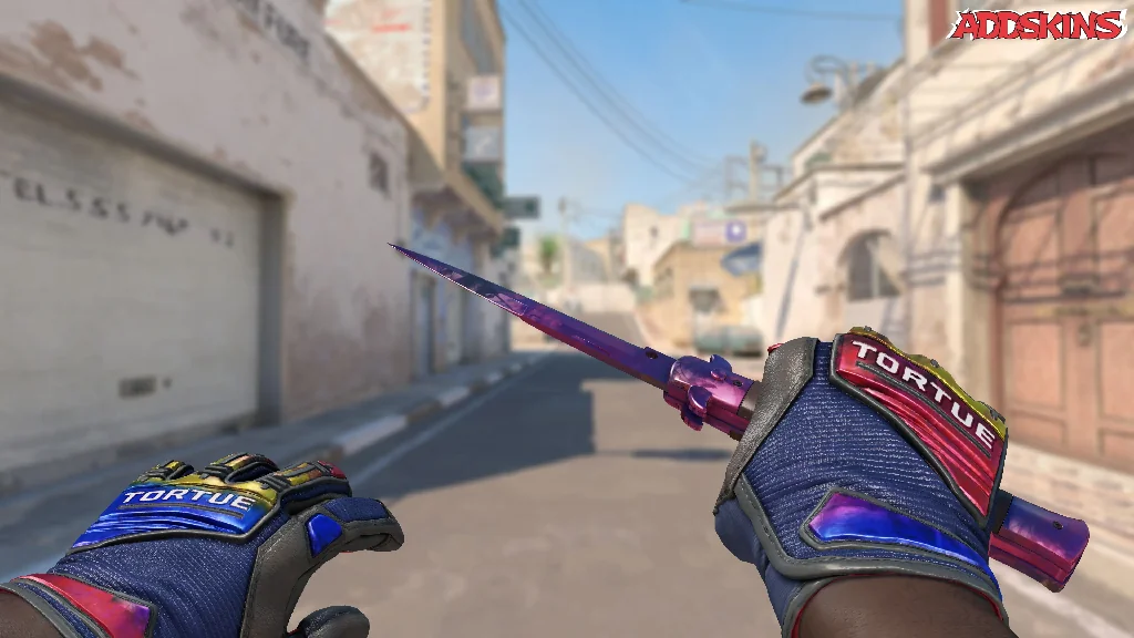 ★ Stiletto Knife | Doppler Phase 2 holding