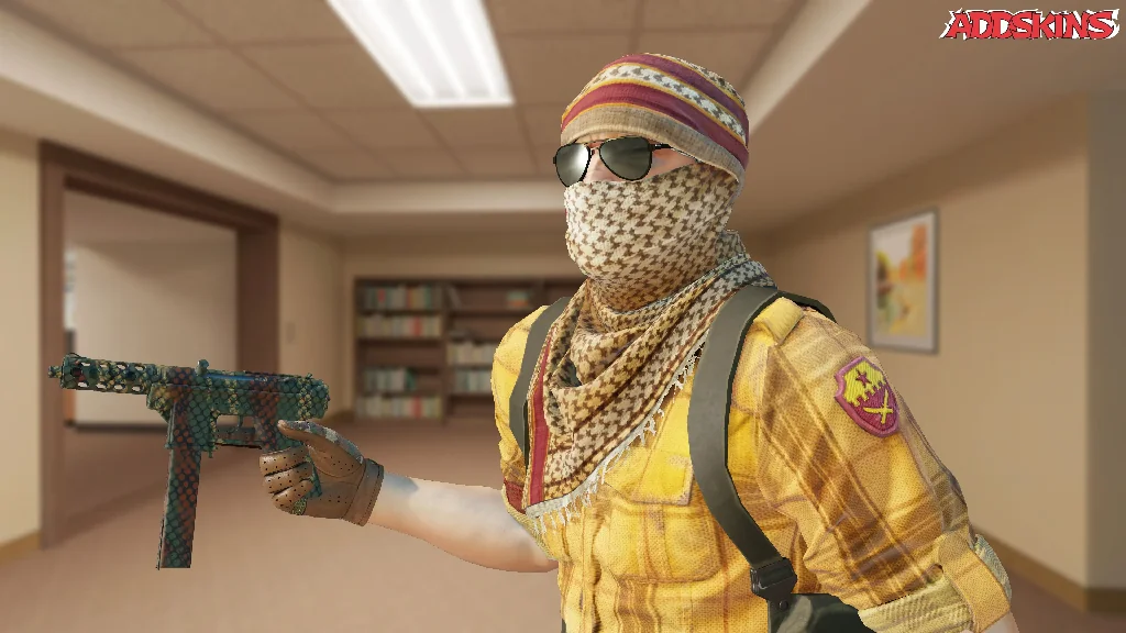 Tec-9 | Army Mesh pose-3