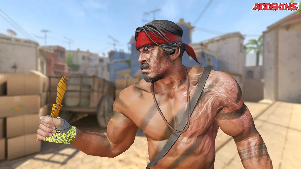 ★ Navaja Knife | Tiger Tooth pose-2