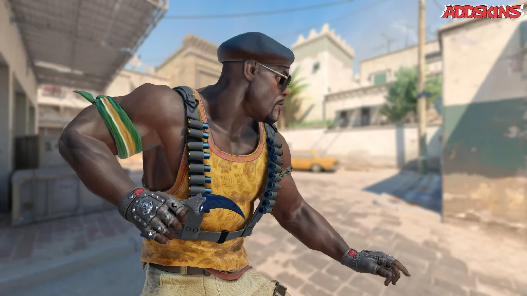 ★ Karambit | Blue Steel pose-3