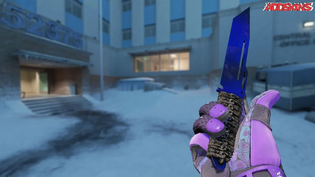 ★ Paracord Knife | Doppler Phase 4 inspecting