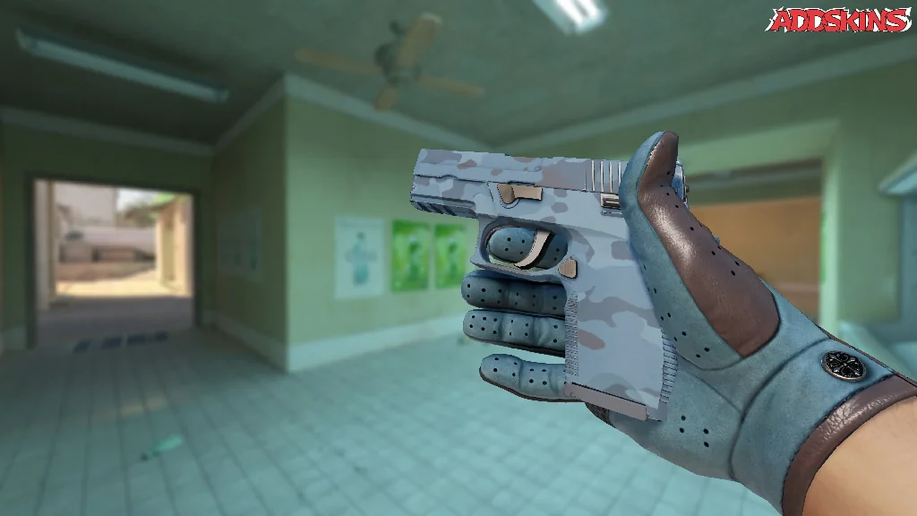 P250 | Forest Night inspecting