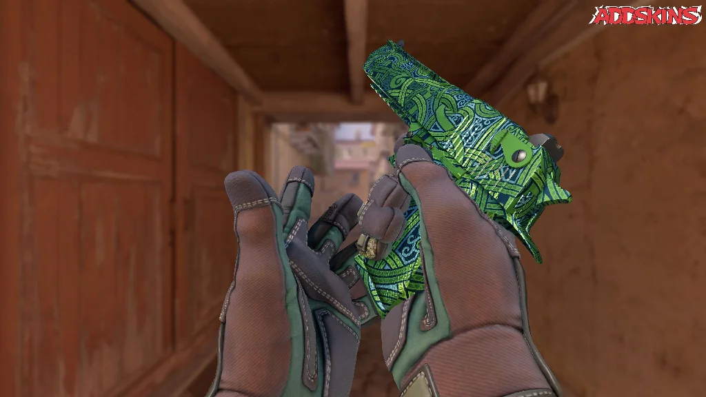 Desert Eagle | Emerald Jörmungandr reloading