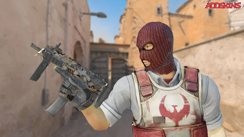 MP7 | Vault Heist pose-2