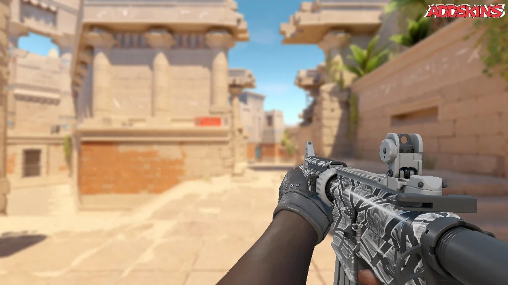 M4A4 | Aeolian Dark holding