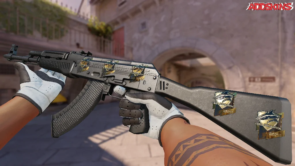 Sticker | Vega Squadron (Gold) | Boston 2018 inspecting