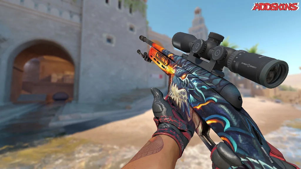 SSG 08 | Dragonfire reloading