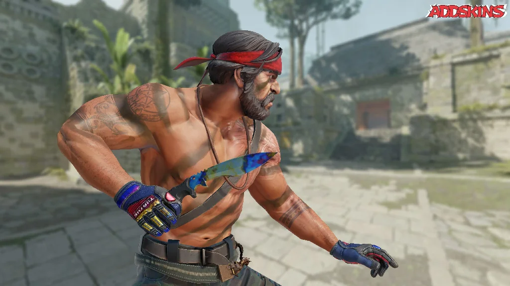 ★ Kukri Knife | Case Hardened pose-3
