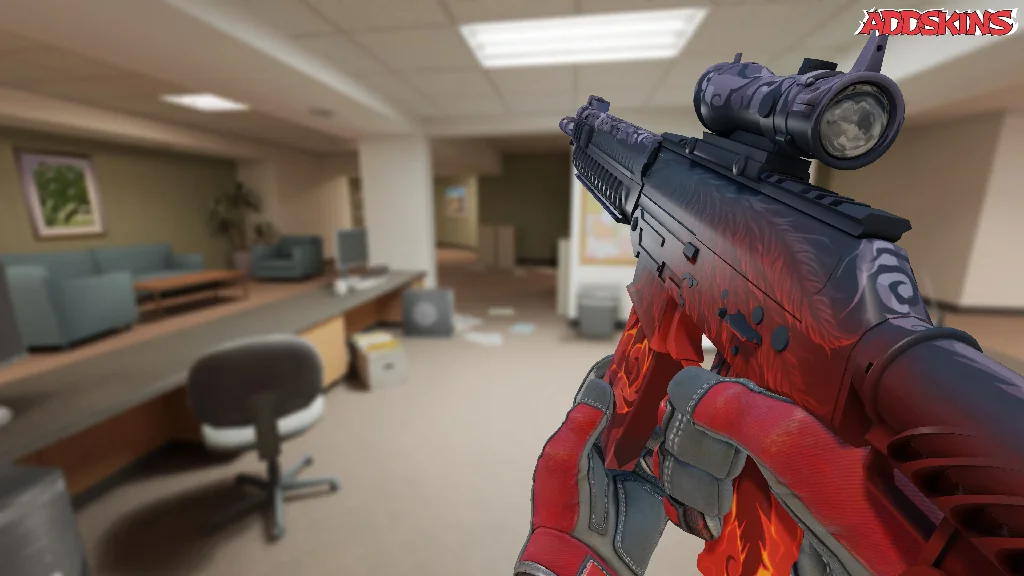 SG 553 | Darkwing reloading