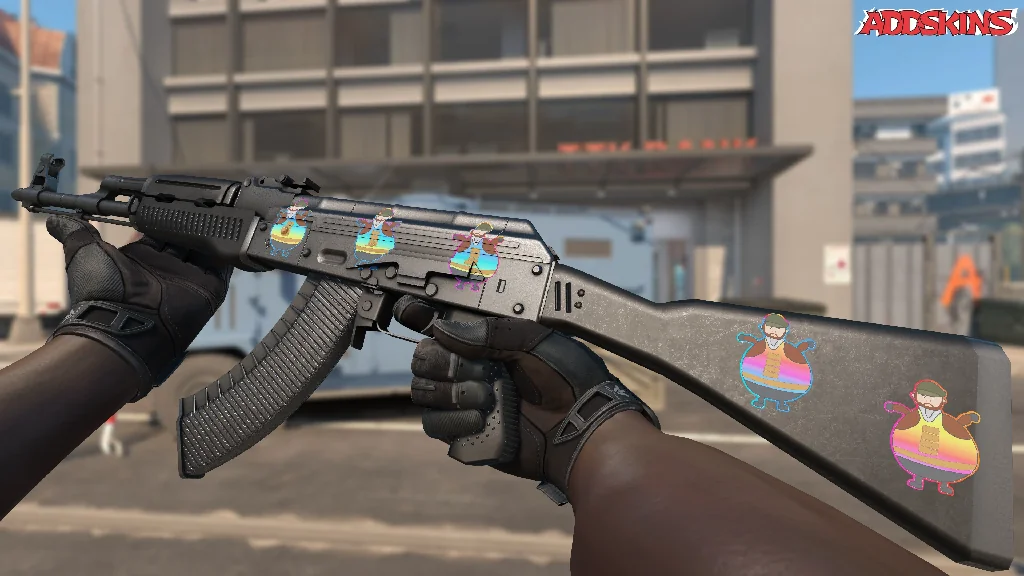 Sticker | Poorly Drawn Balkan (Holo) inspecting