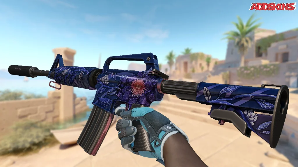 M4A1-S | Black Lotus inspecting