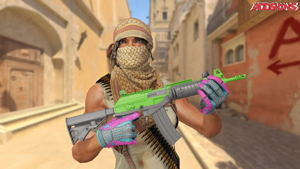Galil AR | Green Apple pose-1