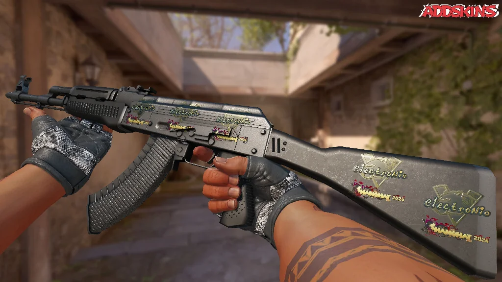 Sticker | electronic (Gold) | Shanghai 2024 inspecting