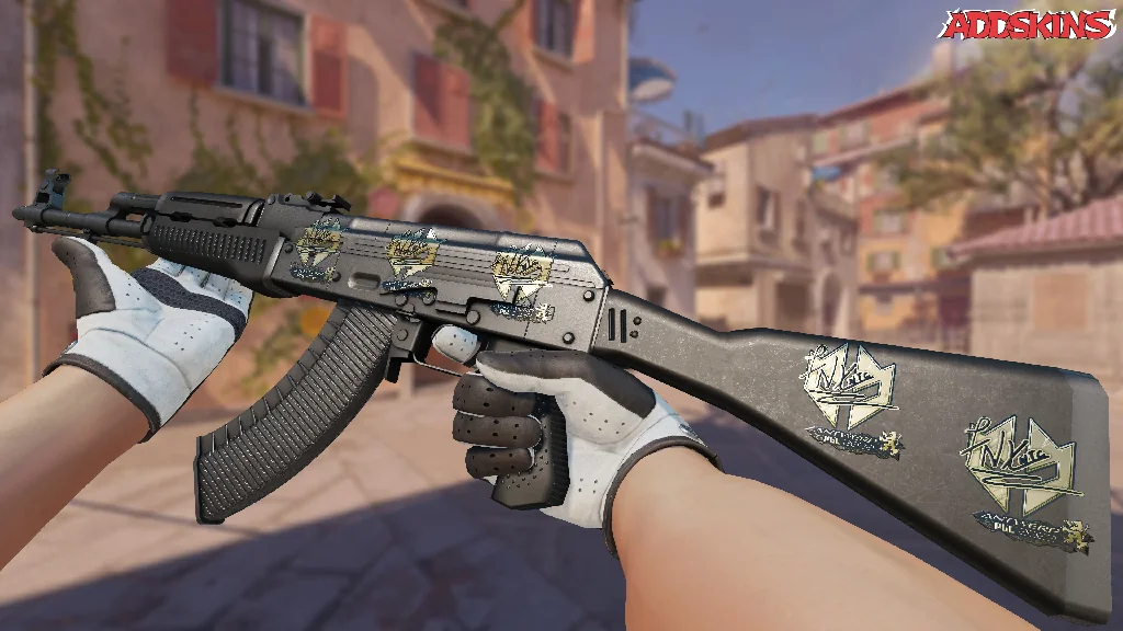 Sticker | fnx (Gold) | Antwerp 2022 inspecting