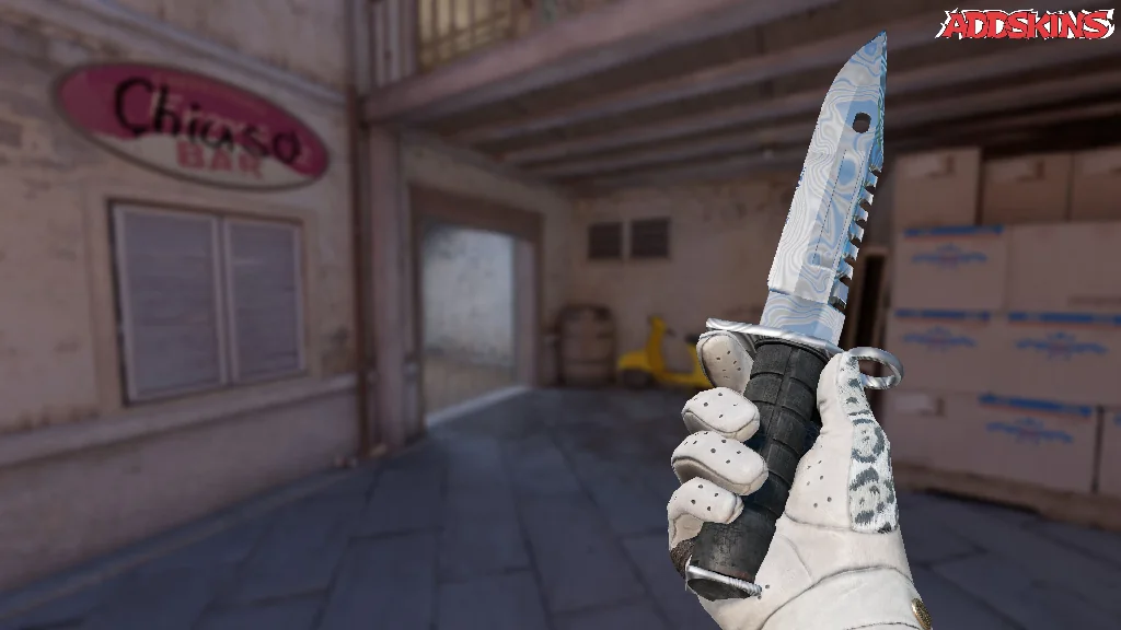 ★ M9 Bayonet | Damascus Steel inspecting