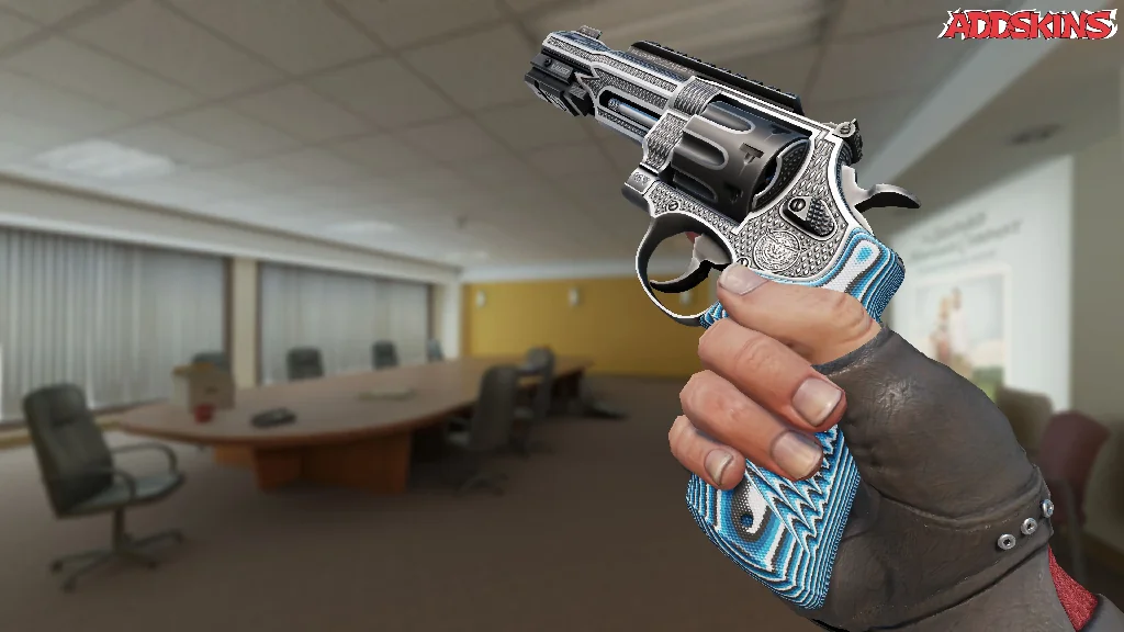R8 Revolver | Grip inspecting