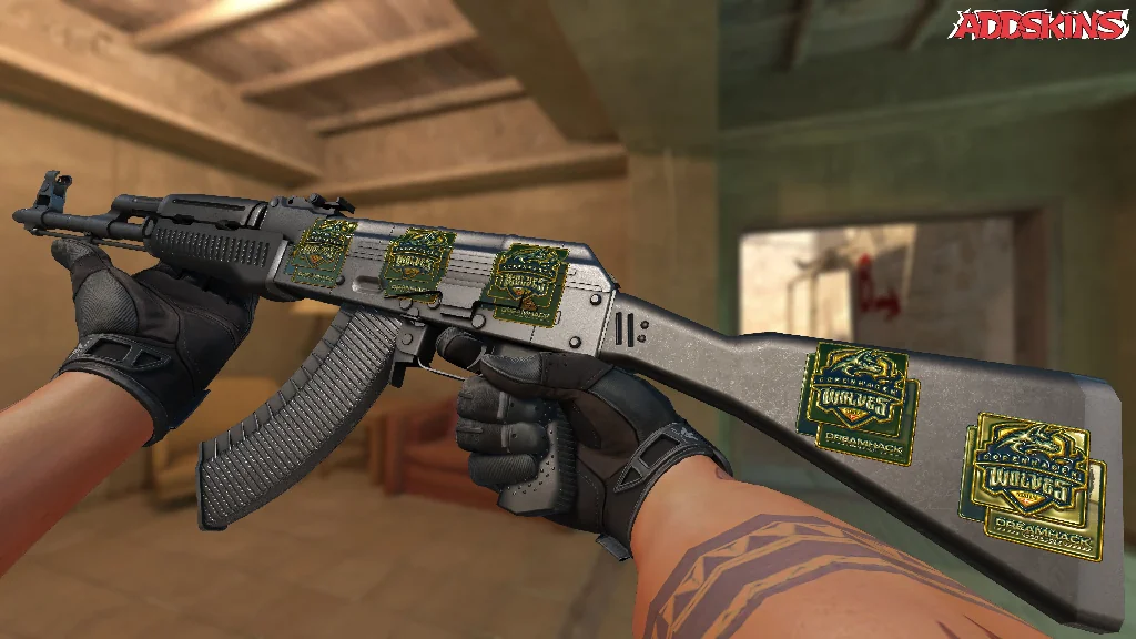 Sticker | Copenhagen Wolves (Gold) | DreamHack 2014 inspecting