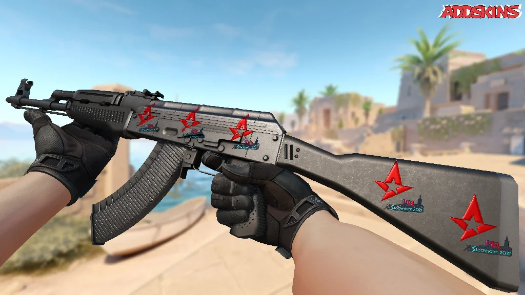 Sticker | Astralis (Foil) | Stockholm 2021 inspecting