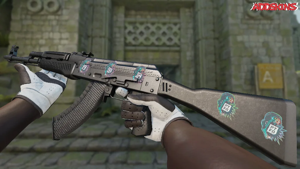 Sticker | PTFO (Holo) inspecting