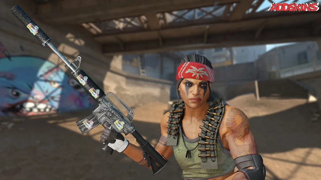 Sticker | Frosty the Hitman (Foil) pose-2