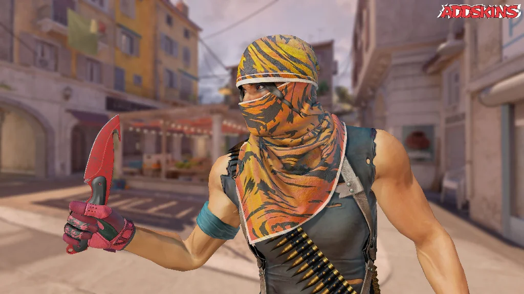 ★ Gut Knife | Crimson Web pose-2
