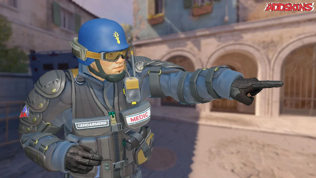 Sous-Lieutenant Medic | Gendarmerie Nationale pose-2