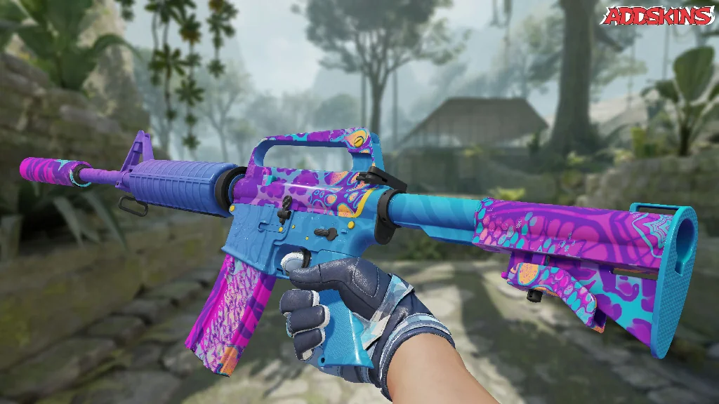 M4A1-S | Party Animal inspecting