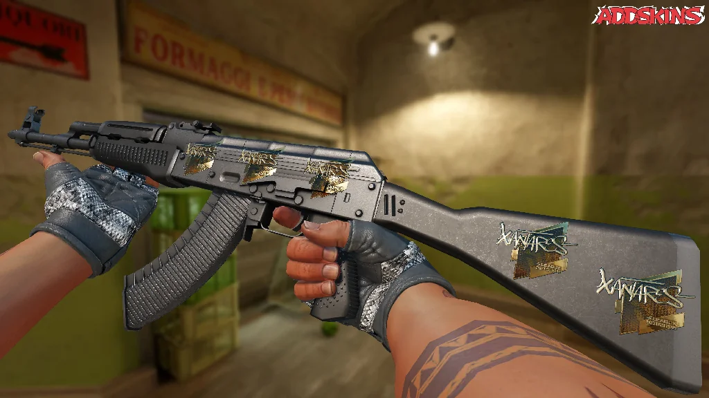 Sticker | XANTARES (Gold) | Boston 2018 inspecting