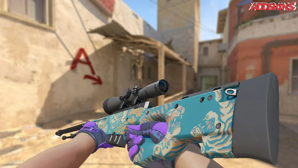 AWP | Silk Tiger inspecting