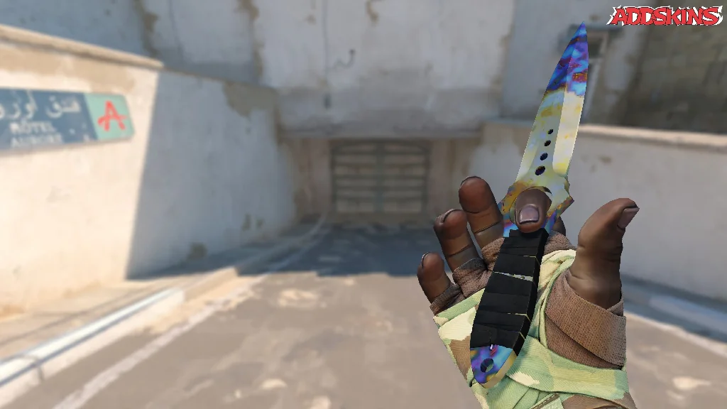 ★ Skeleton Knife | Case Hardened inspecting