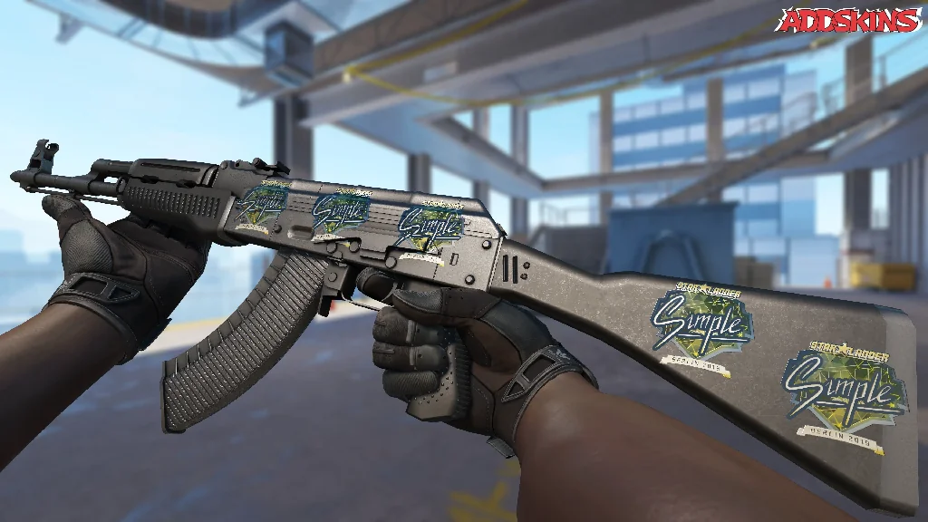 Sticker | s1mple (Gold) | Berlin 2019 inspecting