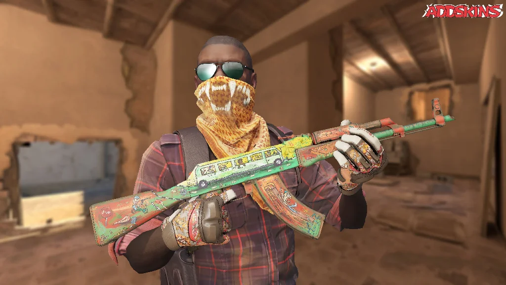 AK-47 | The Outsiders pose-1