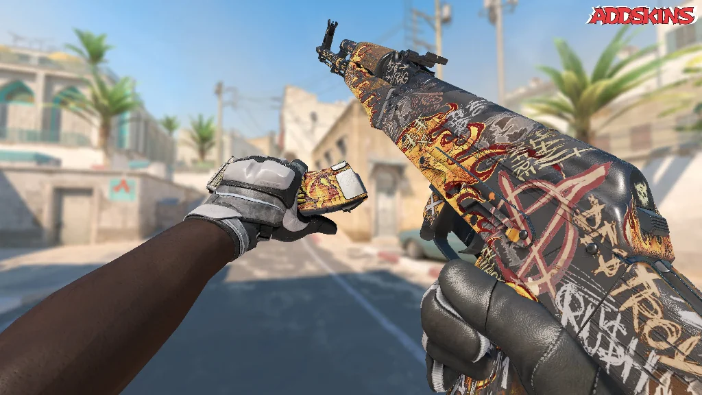 AK-47 | Searing Rage reloading