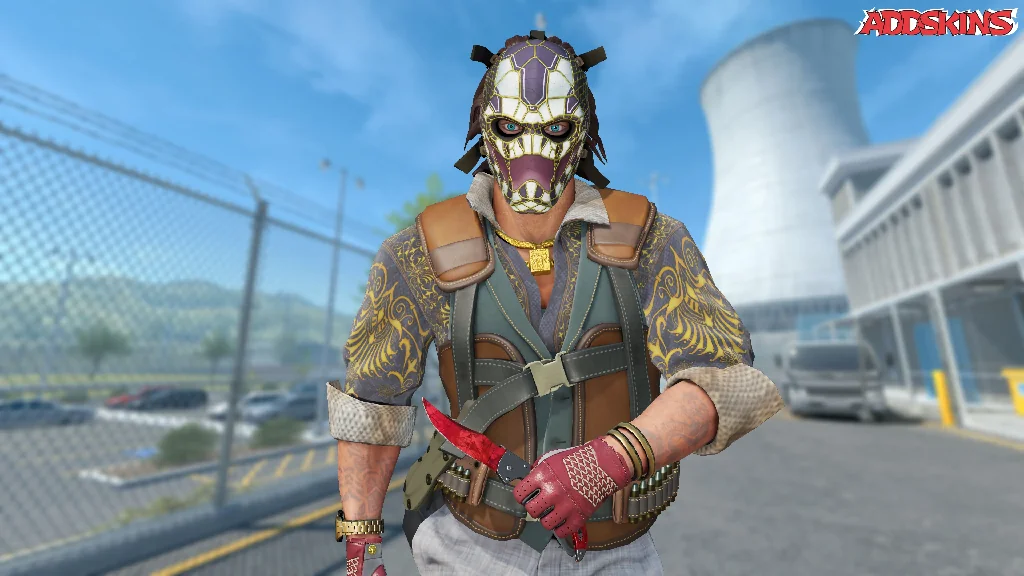 ★ Falchion Knife | Doppler Ruby pose-1
