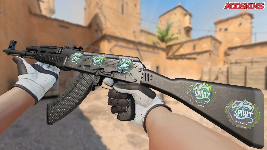 Sticker | Team Spirit (Holo) | London 2018 inspecting