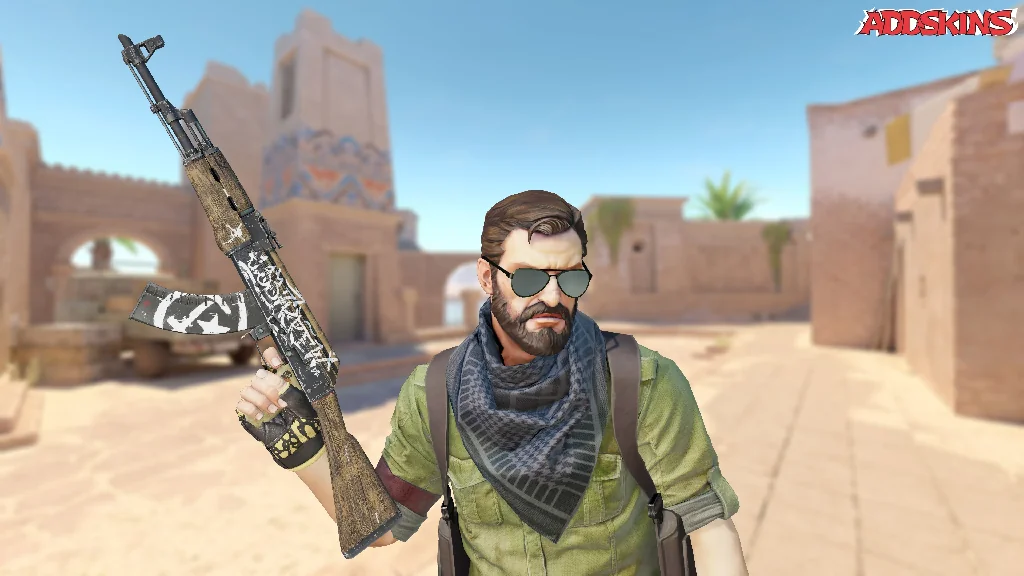AK-47 | Wasteland Rebel pose-2