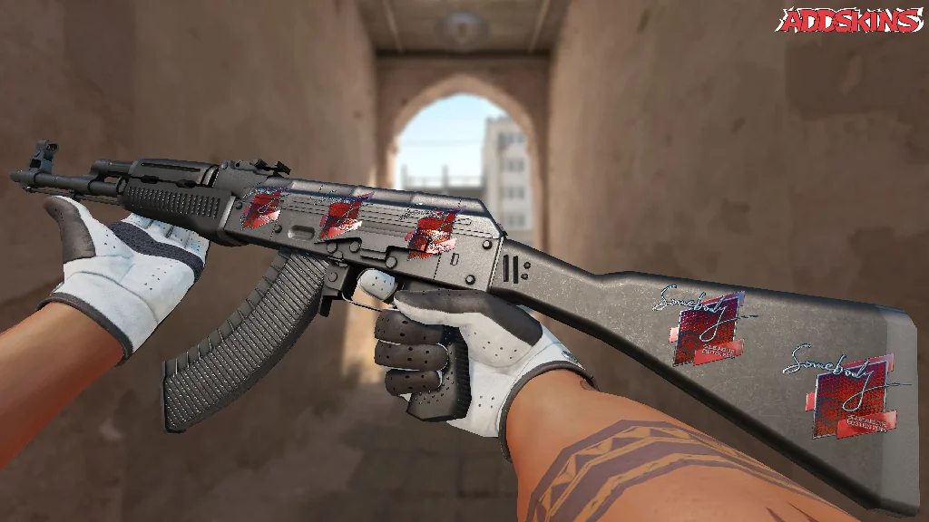 Sticker | somebody (Foil) | Boston 2018 inspecting