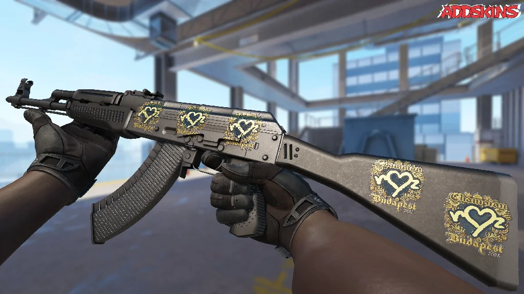 Sticker | ropz (Gold, Champion) | Budapest 2025 inspecting