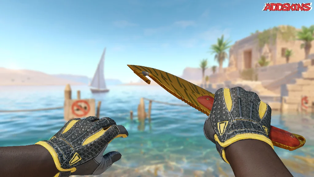★ Gut Knife | Tiger Tooth holding